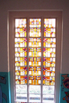 Glas in lood in de basisschool, zijde Dintelstraat.
<br/>
www.dongeschool.nl, onbekend